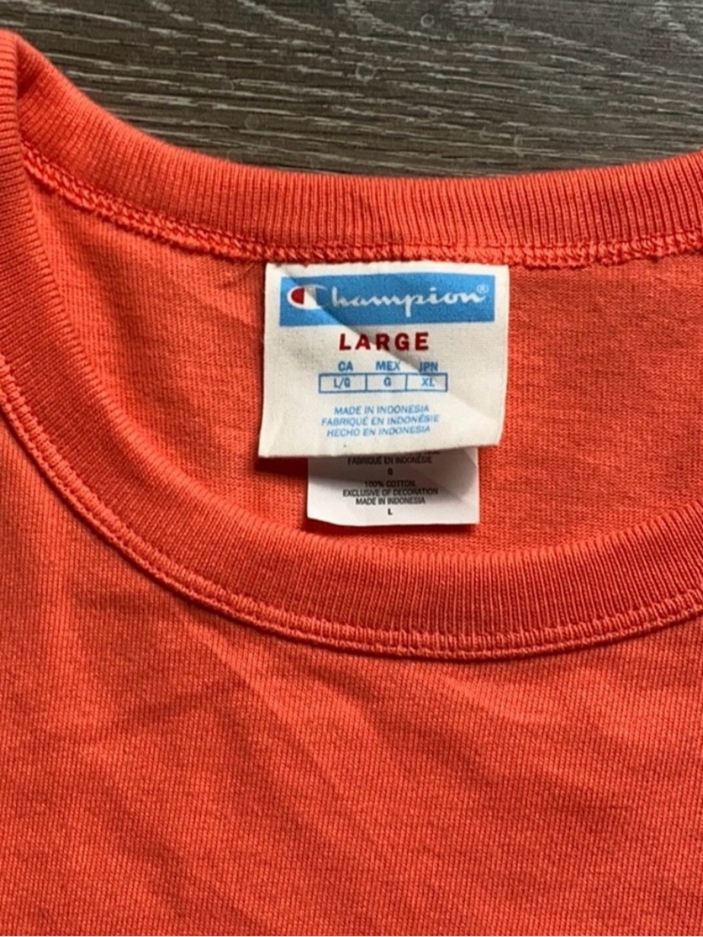 Champion Coral Crewneck Tee - Picture 2 of 4